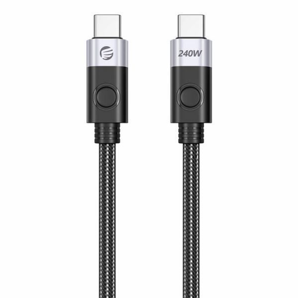 Orico 240W USB-C to USB-C charging cable, 1.5 m (black)