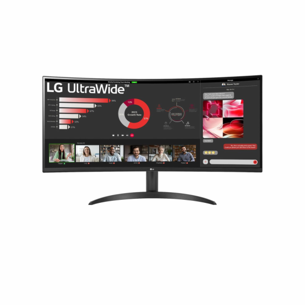 LG 34WR50QK-B počítačový monitor 86,4 cm (34") 3440 x 144...
