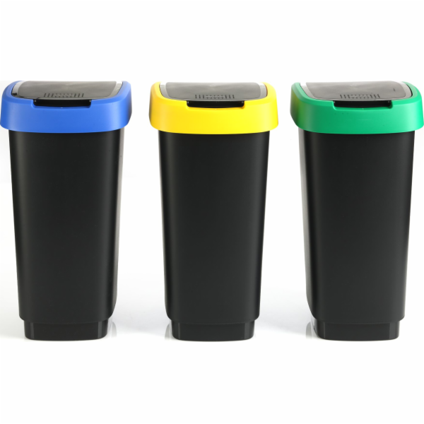 ROTHO Twist - koš na odpadky - 3 x 25l