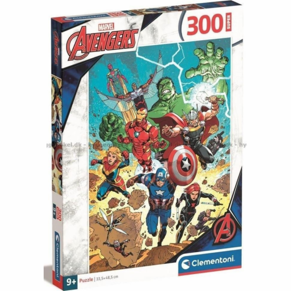 Clementoni - Puzzle 300 Super Avengers