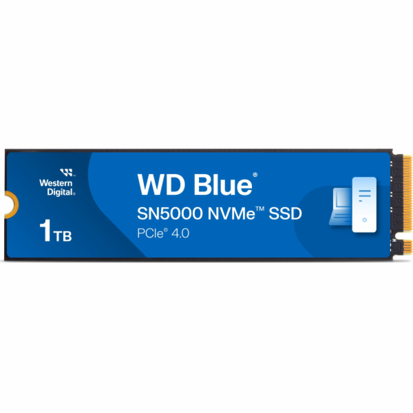 WD BLUE SSD NVMe 1TB PCIe SN5000, Gen4, (R:5150, W:4900MB/s)