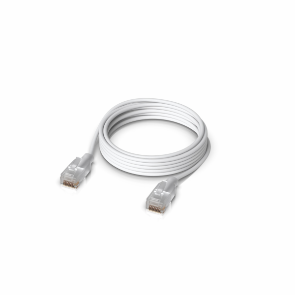 Ubiquiti UACC-Cable-Patch-EL-2M-W síťový kabel Průsvitné,...