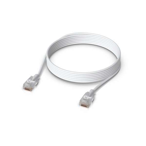 Ubiquiti UACC-Cable-Patch-EL-3M-W síťový kabel Průsvitné,...