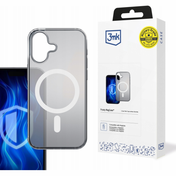 3mk Frosty MagCase White pro Apple iPhone 16