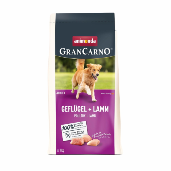 ANIMONDA GranCarno Poultry with lamb - suché krmivo pro p...