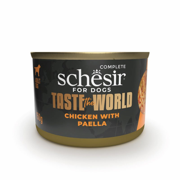 SCHESIR Taste the world Chicken paella - vlhké krmivo pro...
