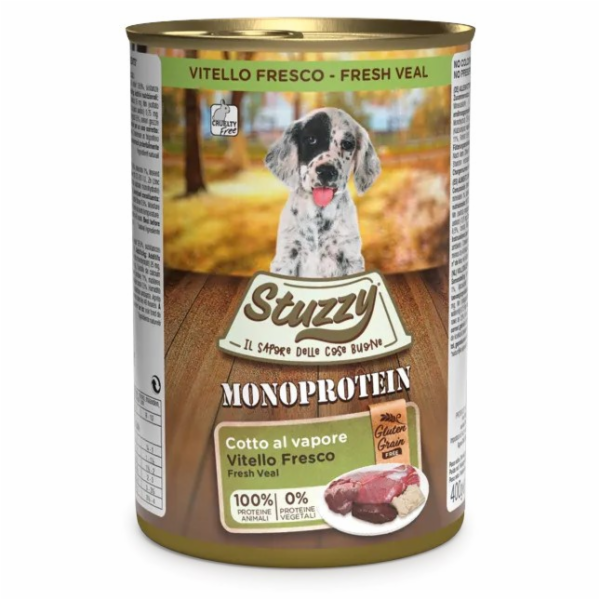 STUZZY Monoprotein Puppy Telecí - mokré krmivo pro štěňat...