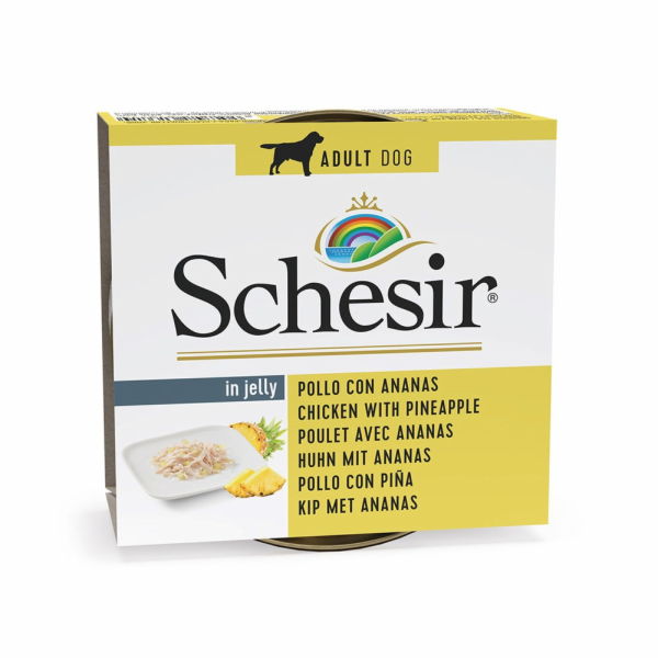 SCHESIR Chicken with pineapple in jelly - vlhké krmivo pr...