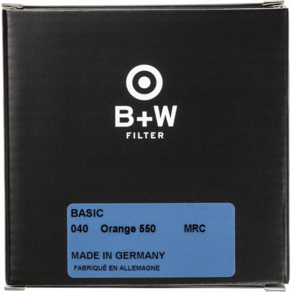 ČB filtr Oranžový filtr B+W Basic 040 Oranžový MRC 110265...