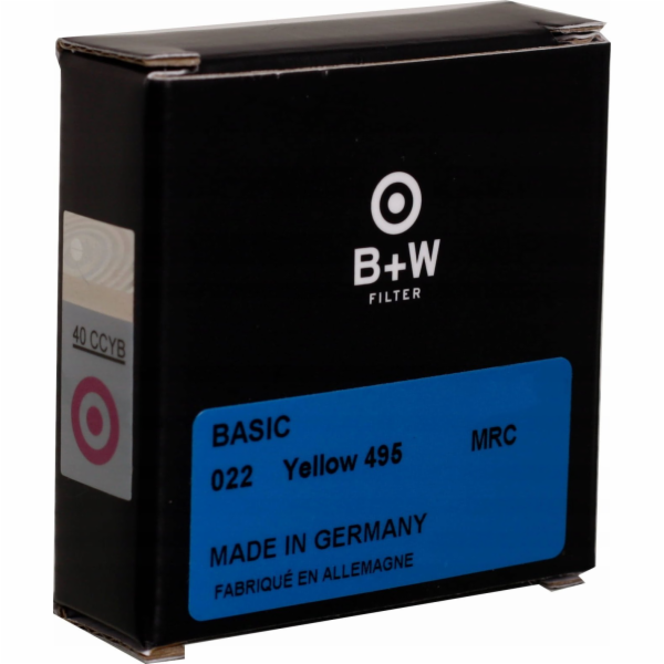 ČB filtr Žlutý filtr ČB Basic 022 Žlutý MRC 1102636 43mm
