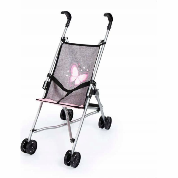 Bayer Buggy kočárek pro panenky šedý (30533AA)
