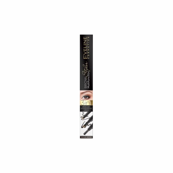 Eveline Brow Multifunction Styler 3v1 tužka na obočí č. 0...