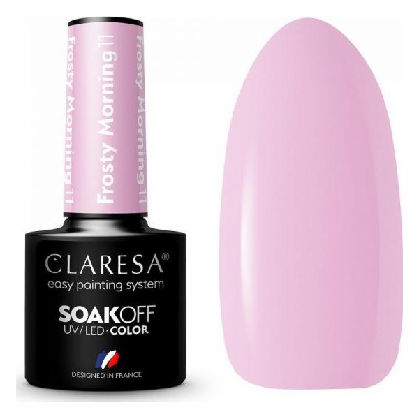 Claresa Soak Off UV/LED hybridní lak Frosty Morning 11 5g