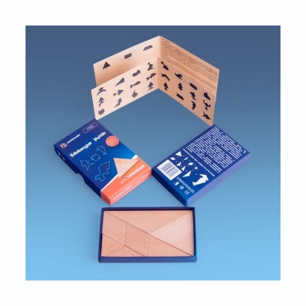 Velká zábavná republika vzdělávací puzzle - série Longram