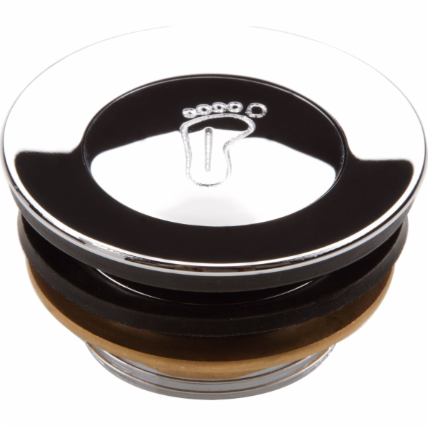 Zástrčka Deante Automatic click-clack, chromová (NHC_020A)