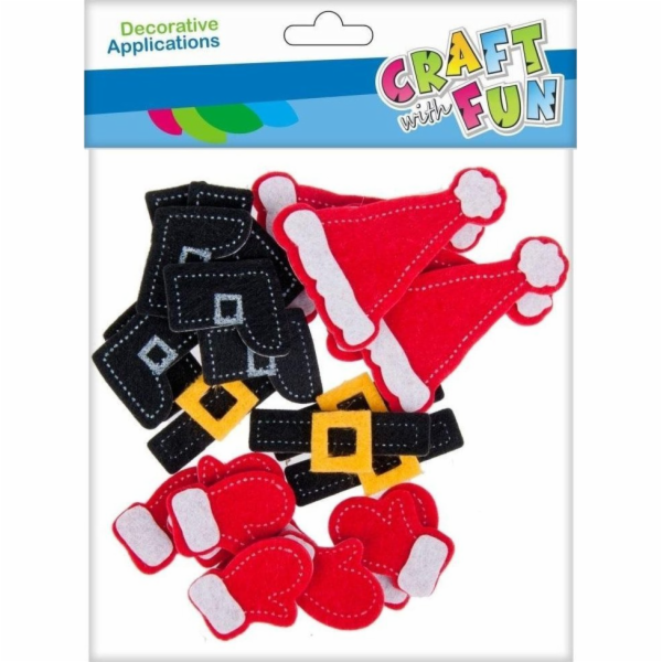 Craft with Fun CF DEKORACE BN FILT MIKOLAJE SPRZYL 24KS 1...