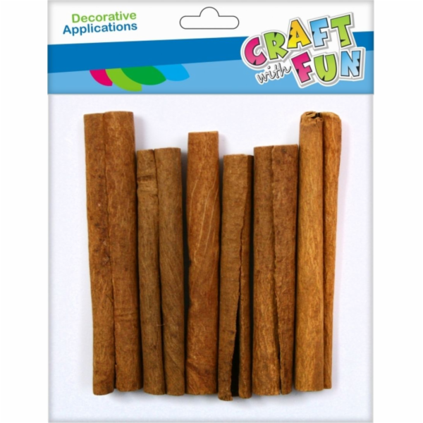 Craft with Fun CF DECK DEKORACE NATURA SKOŘICE 9CM 6KS PB...