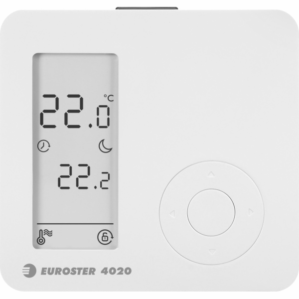 Euroster Wired, denní regulátor teploty e4020