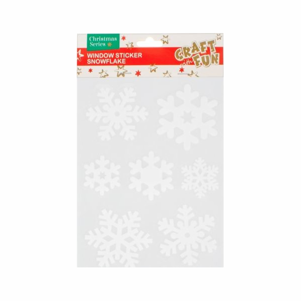 Craft with Fun CF DEKORACE BN NÁLEPKY NA OKNO 17X29 PBH 1...