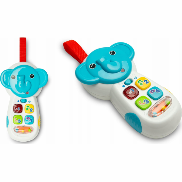 Dětská edukační hračka Toyz telefon slon