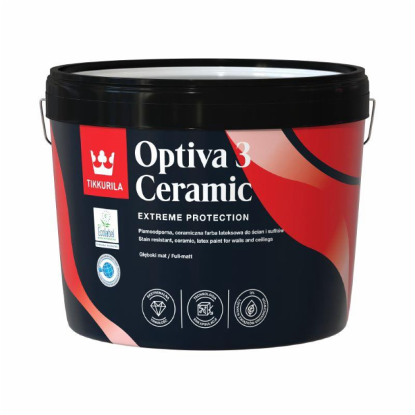 VODOUBĚŽNÉ AKRYLOVÉ BARVY OPTIVA CERAMIC 3 BC 2,7L