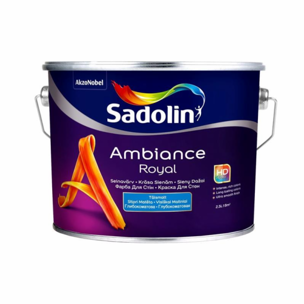 Barva SADOLIN AMBIANCE ROYAL BC, 2,33l