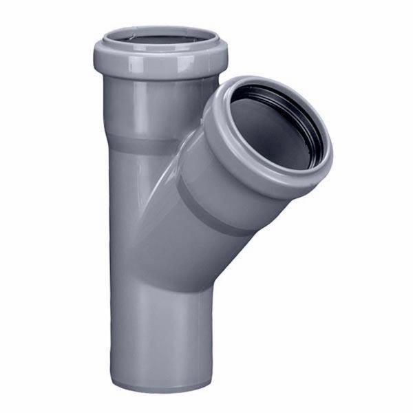 T-kus pro vnitřní kanalizaci HTplus, O 75 / 75 mm, 67°