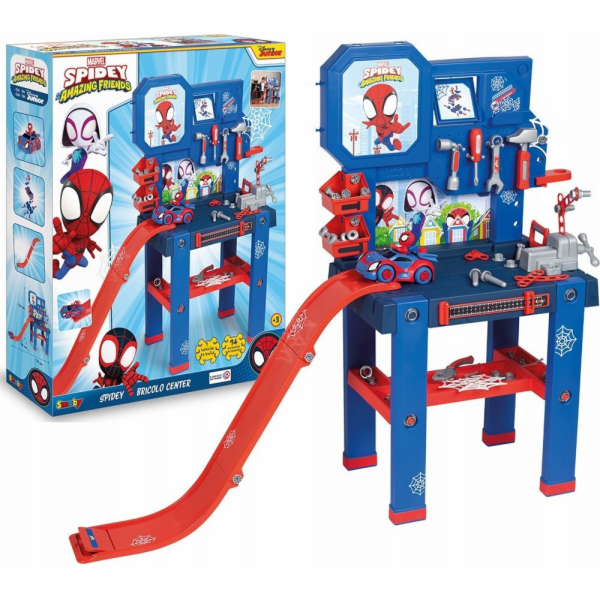 Sada nářadí pro řemeslníky Smoby Workshop Spidey Bricolo