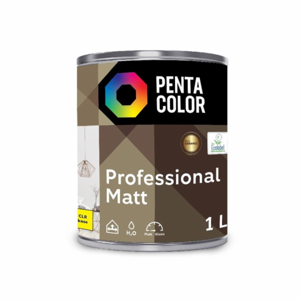 Základ barvy Pentacolor Professional Matt, emulze, 1l