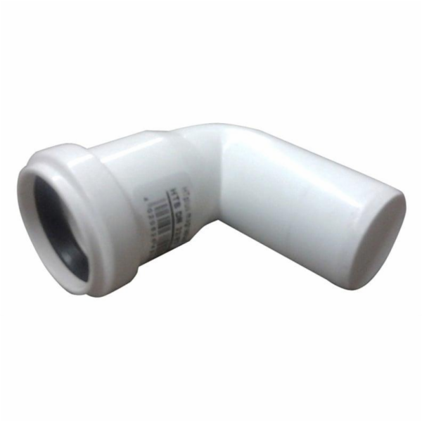 Vnitřní kanalizační koleno HTplus, O 32 mm, 45°, bílé
