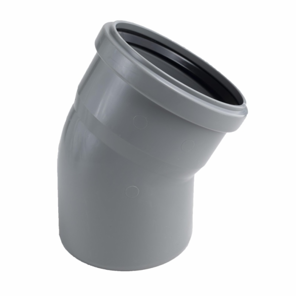 Vnitřní kanalizační koleno HTplus, O 110 mm, 30°