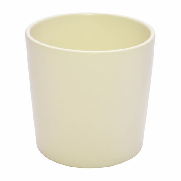 Ceram hrnec DOMOLETTI CHARMS STRUCTUR, O23 cm, panacotta