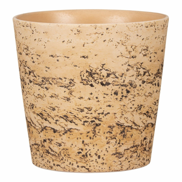 Hrnec Scheurich Cork, keramika, O 16 cm, světle hnědý