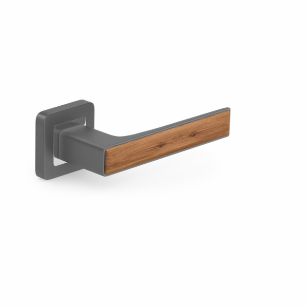 Klika dveří, vnitřní Metal-Bud Graphite DECO, šedá
