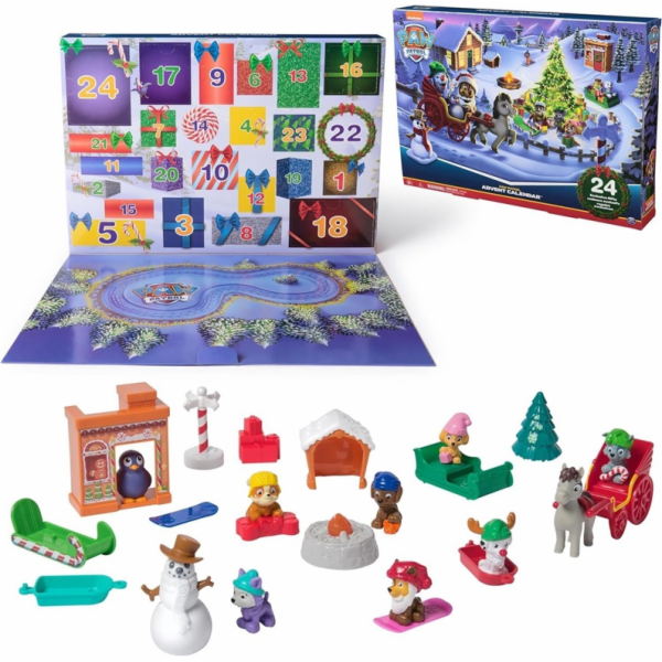Spin Master Paw Patrol - Adventní kalendář 2024, figurka ...