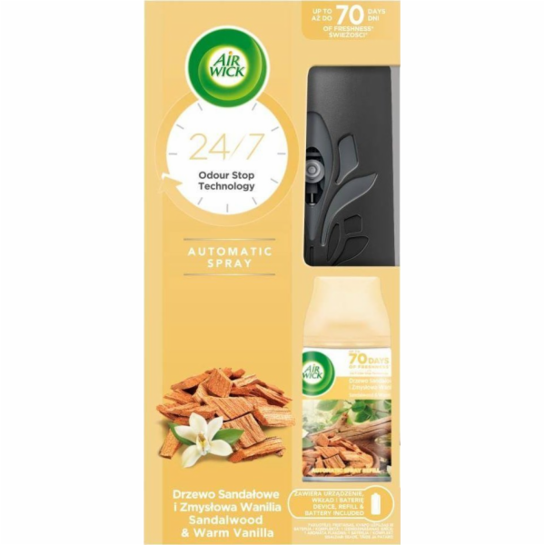 OSVĚŽOVAČ VZDUCHU AUTO AW SANTAL/VANILKA 250ML
