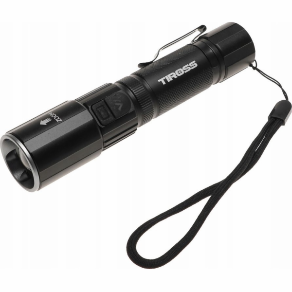 Tiross baterka TIROSS LED TORCH 1000 lm NABÍJECÍ TS1890