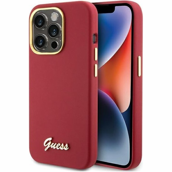 Pevné pouzdro Guess  GUHCP15LSMBSLM iPhone 15 Pro 6.1 pur...
