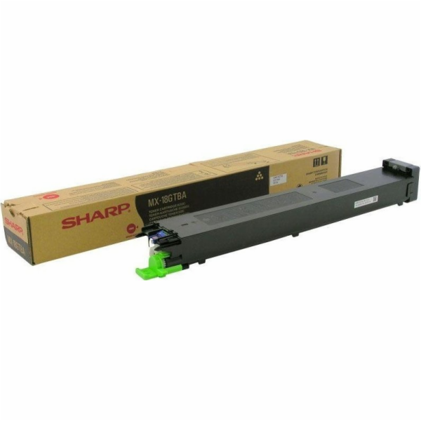 Sharp toner Sharp originální toner MX-18GTBA, černý, 13200s
