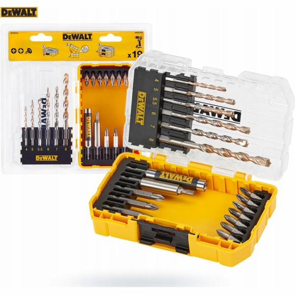 Vrták Dewalt 13ks, sada extrémních nástěnných vrtáků 2
