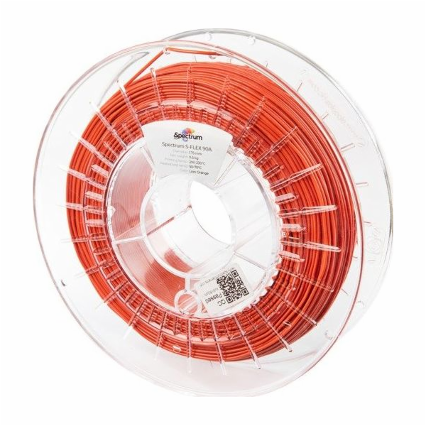 Spectrum Filament S-Flex 90A 1,75 mm Lev oranžová 0,50 kg