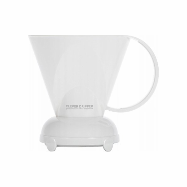 Clever  Dripper - Kávovar L 500ml bílý + 100 filtrů