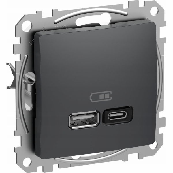 SCHNEIDERE USB nabíjecí zásuvka Schneider Sedna Design SD...