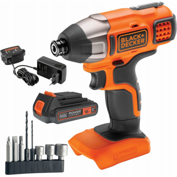 Rázový utahovák Black+Decker BLACK+DECKER RÁZOVÝ DRŽÁK. 1...