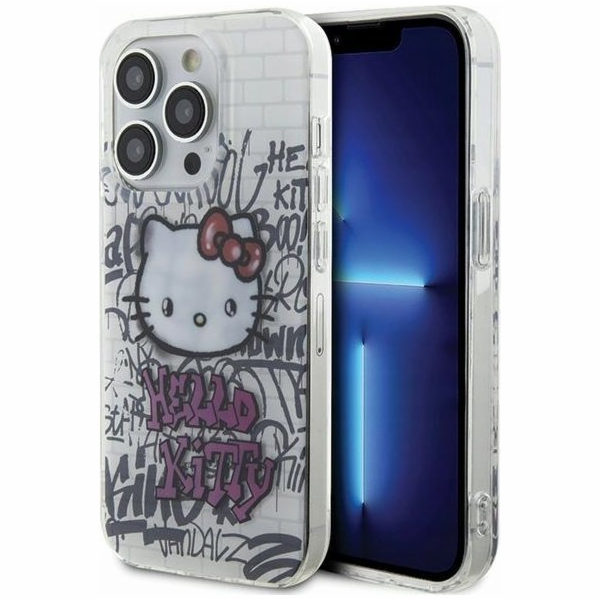 Sourcing Hello Kitty HKHCP15LHDGPHT iPhone 15 Pro 6.1 bíl...