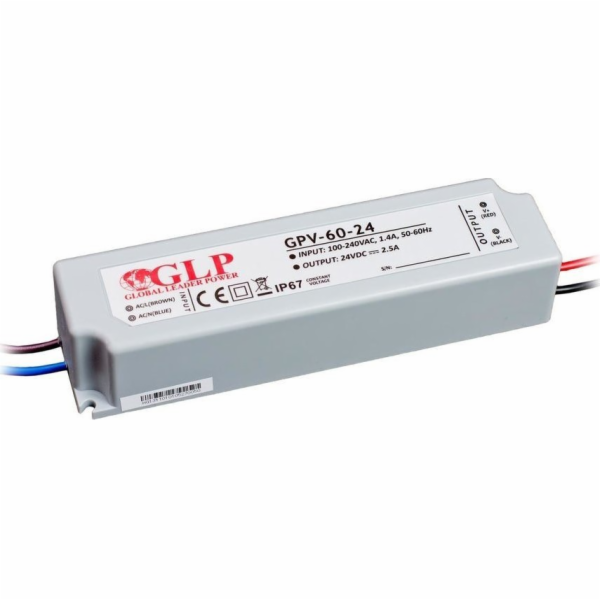 Global Leader Power GLP LED zdroj 24V 2,5A 60W