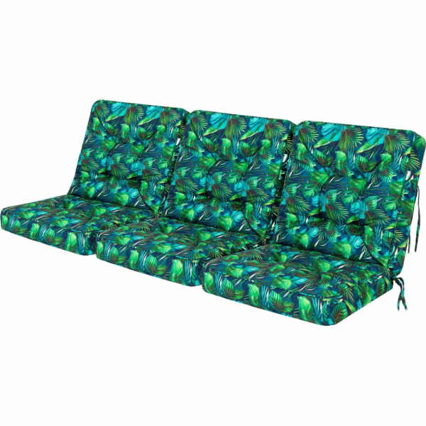 Hobbygarden 3x60 cm VENUŠI POLŠTÁŘ 3D MODRÉ LISTY