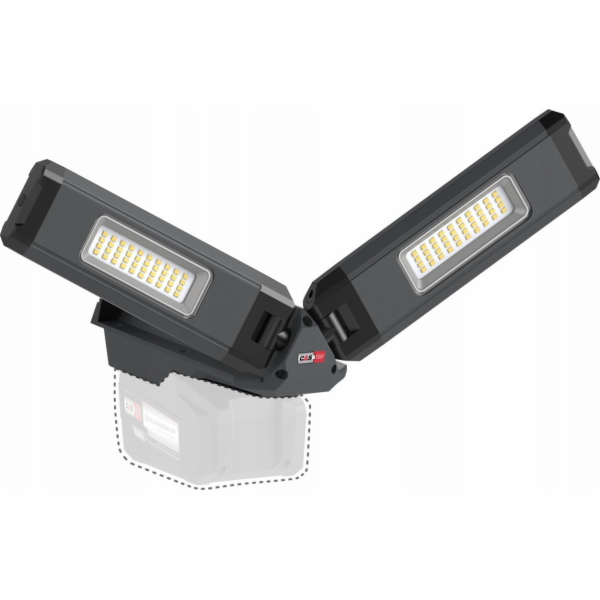 Scangrip Dobíjecí pracovní lampa se dvěma hlavami 2500 lm...