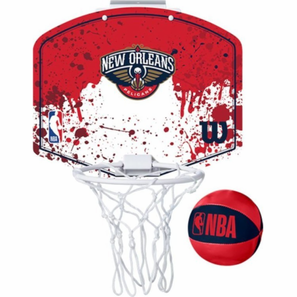 Wilson  NBA Team New Orleans Pelicans Mini obruč WTBA1302...