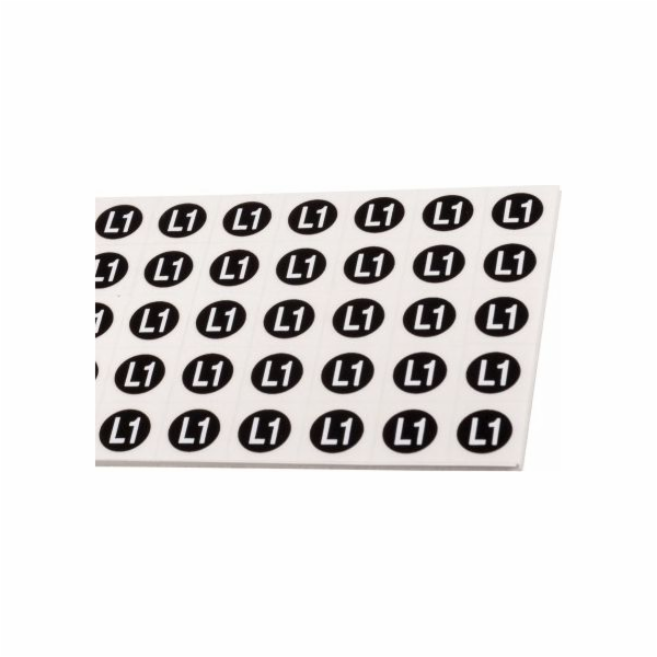 Ergom Samolepící cedule ZS D12 / L1 16 x 11,5 mm (L1E04ZP...